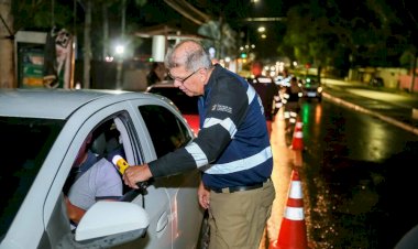 Mais de 500 motoristas são autuados durante 'Operação Lei Seca' no feriado de carnaval em Manaus