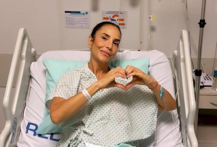 Ivete Sangalo é internada com pneumonia; saiba mais