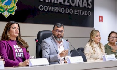 8 de março: Wilson Lima assina ordem de serviço para início das obras da Casa da Mulher Brasileira