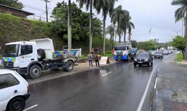 Prefeitura de Manaus inicia alargamento e implantação de nova pista na avenida General Rodrigo Otávio