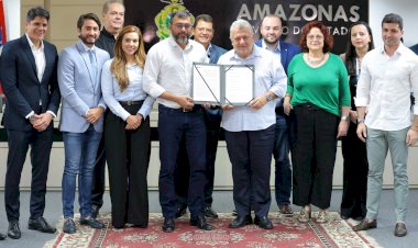 Amazonas Meu Lar: Wilson Lima assina repasse de R$ 446 milhões à Caixa Econômica para financiar entrada de imóveis