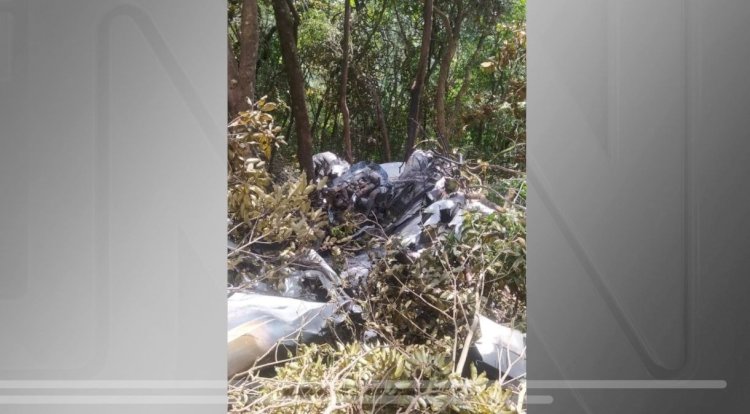 Corpo do piloto de avião que caiu no interior de SP é encontrado