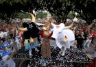 Após trajeto em trio elétrico, Isabelle Nogueira finaliza chegada em Manaus com festa no Largo de São Sebastião