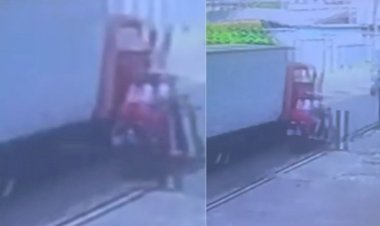 VÍDEO: mulher morre após caminhão passar por cima de moto na Zona Sul de Manaus