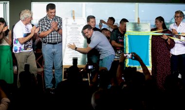 Prefeito inaugura mirante Lúcia Almeida e largo de São Vicente, primeiras obras de reabilitação do centro histórico de Manaus