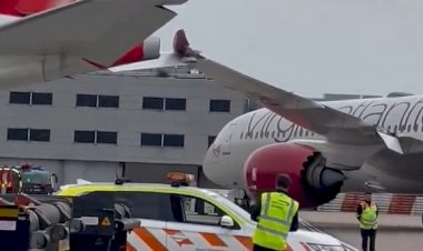 Aviões colidem em manobra no aeroporto mais movimentado do Reino Unido
