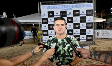Com presença do prefeito, Manaus fecha 7ª etapa do Circuito Sul-Americano de Vôlei de Praia, na Ponta Negra
