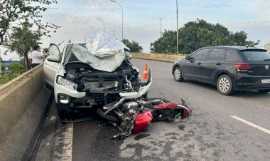 Justiça concede liberdade provisória a motorista que invadiu contramão e matou mototaxista em Manaus