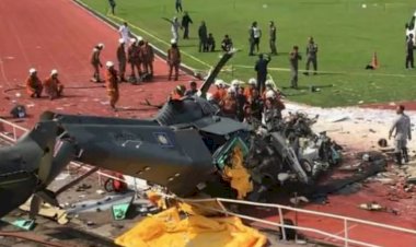 Dez pessoas morrem após helicópteros colidirem no ar na Malásia