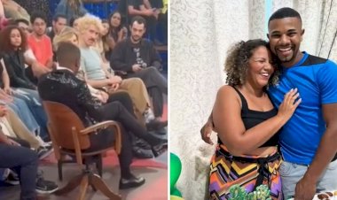 Davi confirma separação com Mani no Altas Horas: 'Ela terminou comigo, não soube respeitar o meu momento'