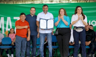 Em Borba, Wilson Lima entrega investimentos de R$ 34 milhões, incluindo pavimentação do Ramal do Mapiá