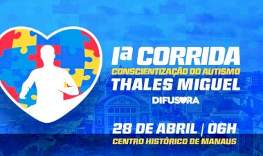 1ª Corrida da Difusora de  Conscientização do Autismo Thales Miguel será neste domingo (28)