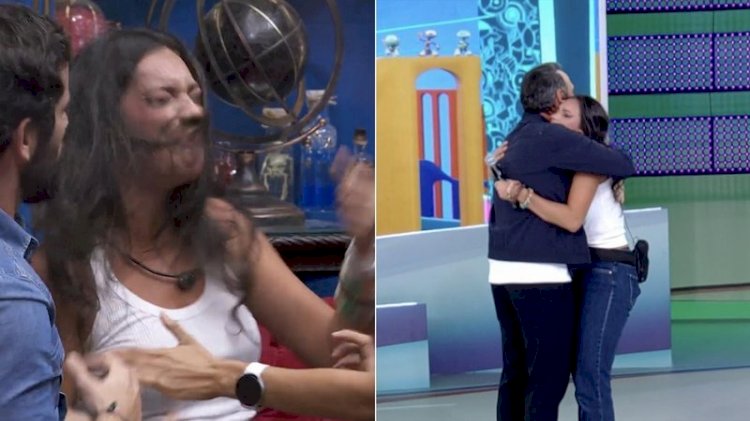 BBB 24: Alane surta e Tadeu Schmidt dá conselho ao vivo: ‘Por favor!’