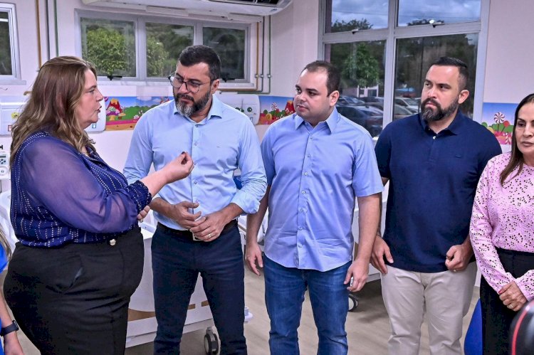 Presidente da Aleam, Roberto Cidade participa da entrega de novos leitos no Hospital da Criança na zona Oeste