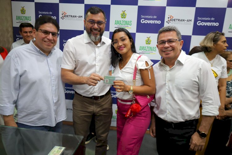 Governador Wilson Lima entrega mais de 200 habilitações do projeto CNH Social