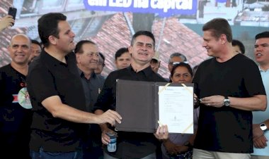 Prefeito assina ordem de serviço para reforma completa no CSU do Parque 10