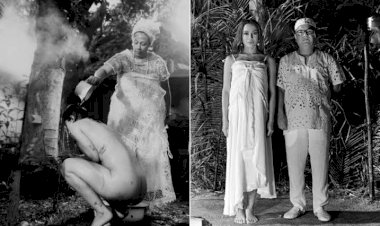 Anitta mostra vivência em terreiro de candomblé e anuncia clipe