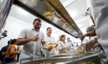 Em Parintins, Wilson Lima reinaugura restaurante do Prato Cheio ampliado e reforça setores social e primário