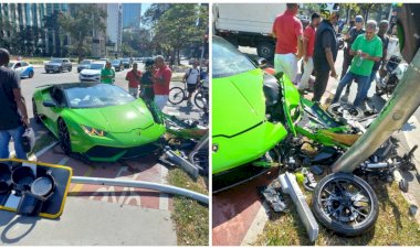 Polícia tenta localizar ladrão que roubou relógio de R$ 200 mil e foi atropelado por Lamborghini de mais de R$ 3 milhões em SP.