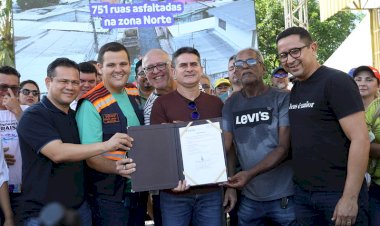 Prefeitura de Manaus inicia pavimentação no Ramal do São Francisco na AM-010