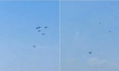 Em Portugal, aviões colidem e explodem em show aéreo; veja