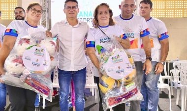 Prefeitura entrega mais de 25 mil itens esportivos a 304 projetos sociais em Manaus