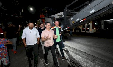 Prefeitura de Manaus inicia recapeamento da avenida Autaz Mirim na zona Leste