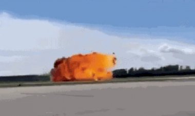 VÍDEO: Jato de guerra cai e explode durante treinamento na Polônia