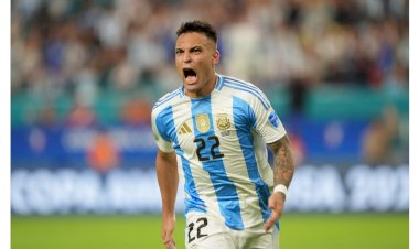 Lautaro brilha, Argentina bate Colômbia na prorrogação e leva Copa América