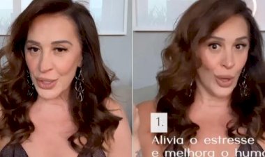 Claudia Raia fala sobre masturbação na menopausa e é criticada: 'Pirou'