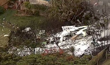 Bombeiro choca ao revelar como estão os corpos no avião que caiu
