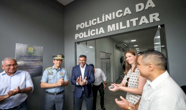 Governador Wilson Lima entrega mais de R$ 30 milhões em equipamentos para Forças de Segurança e inaugura Policlínica Militar