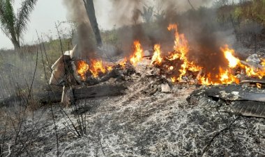 Avião King Air C90 cai na zona rural de município em MT