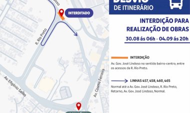 Trecho da avenida Governador José Lindoso será interditado para translado e instalação de vigas do viaduto Márcio Souza