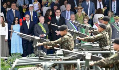 7 de Setembro tem chefes dos 3 Poderes, atletas olímpicos e Zé Gotinha