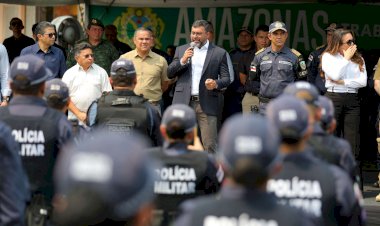 Governador Wilson Lima apresenta mil alunos soldados que passam a atuar na Polícia Militar
