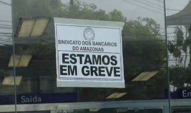 Bancários da Caixa Econômica Federal e Banco da Amazônia mantém greve no Amazonas e agências ficam fechadas