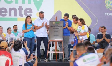 Governador Wilson Lima entrega escola revitalizada na 14ª edição do Governo Presente, na zona leste de Manaus