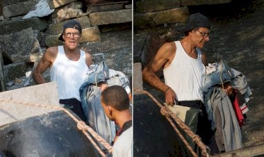 Mário Gomes é despejado da casa onde mora com a família, no Rio