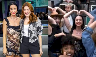 Veja a chegada e participação de Katy Perry no “Estrela da Casa”