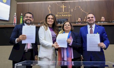 Presidente Roberto Cidade e ministra das Mulheres, Aparecida Gonçalves, reforçam iniciativas de combate ao feminicídio no Amazonas