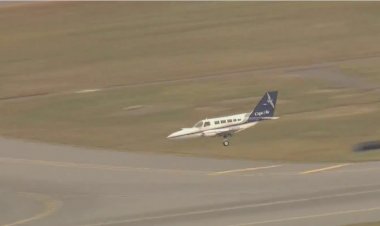 VÍDEO: Avião enfrenta falha e pousa com apenas uma roda em aeroporto dos Estados Unidos