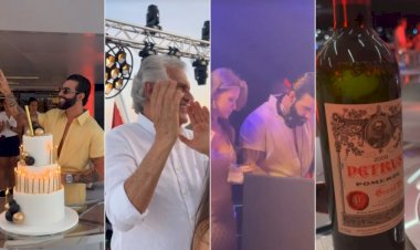 Champanhe de R$ 3,5 mil, vinho de R$ 80 mil e políticos em iate de R$ 1 bilhão na Grécia: como foi o aniversário de Gusttavo Lima