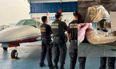 PF apreende malote com quase R$ 800 mil em avião durante operação contra crimes eleitorais no AM