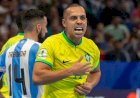 É hexa! Brasil vence Argentina e conquista o Mundial de Futsal