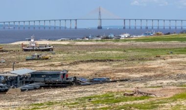 Rio Negro atinge em Manaus a menor marca desde o início da medição