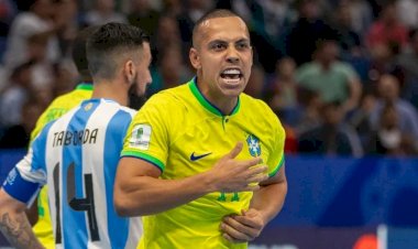É hexa! Brasil vence Argentina e conquista o Mundial de Futsal
