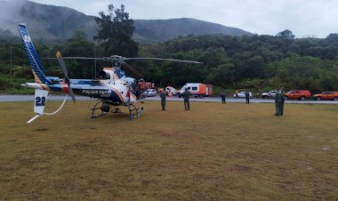 Helicóptero dos bombeiros cai e mata tripulação durante buscas de monomotor em MG