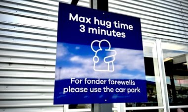 Aeroporto da Nova Zelândia proíbe abraços por mais de 3 minutos