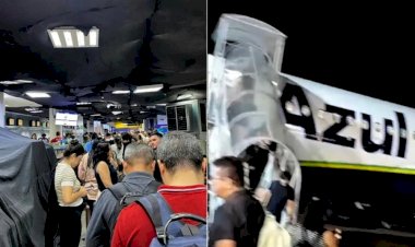 Aviões da Gol e da Azul colidem durante manobra de solo no aeroporto de Teresina